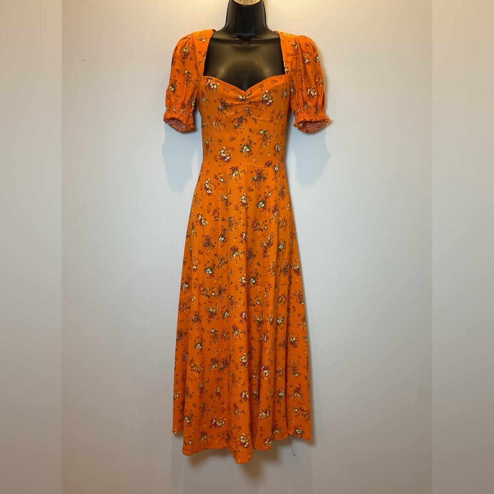 Reformation Lacey Dress‎ in August Floral NWT - Picture 2 of 9